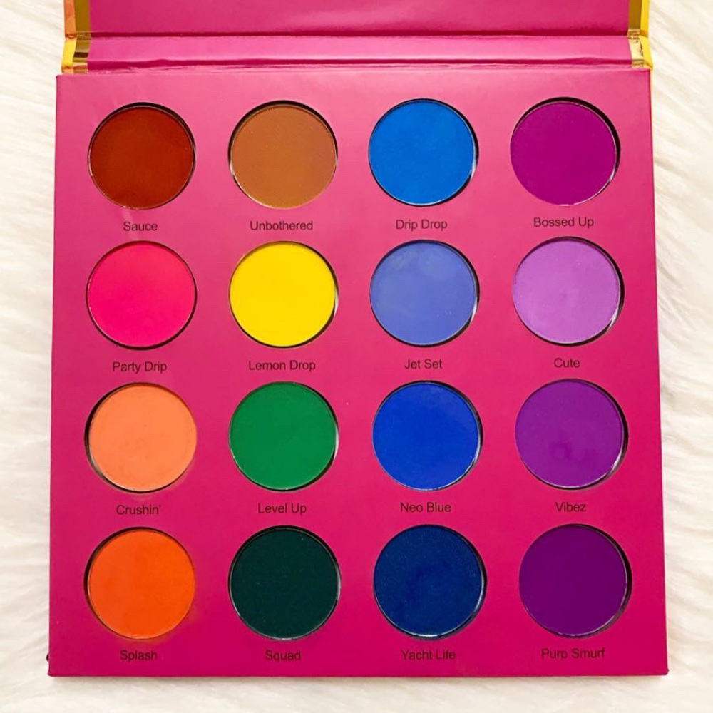 Coloured Raine Vivid Pigments Palette
